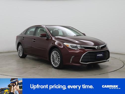 Burgundy 2017 Toyota Avalon Limited