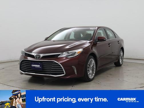 Burgundy 2017 Toyota Avalon Limited