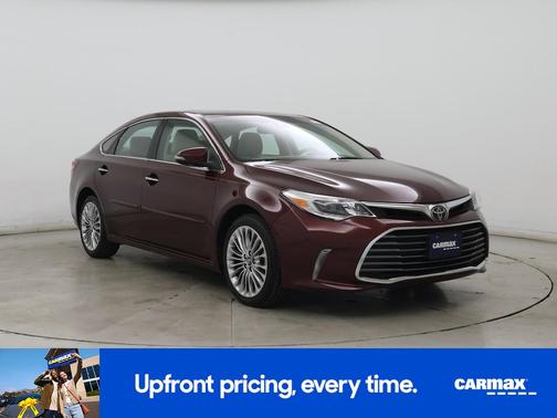 Burgundy 2017 Toyota Avalon Limited