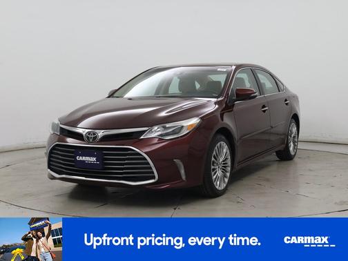 Burgundy 2017 Toyota Avalon Limited