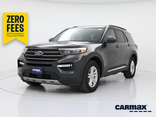 Green 2022 Ford Explorer XLT