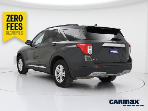 Green 2022 Ford Explorer XLT