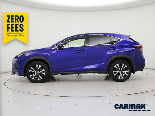 Blue 2019 Lexus NX 300 F-Sport