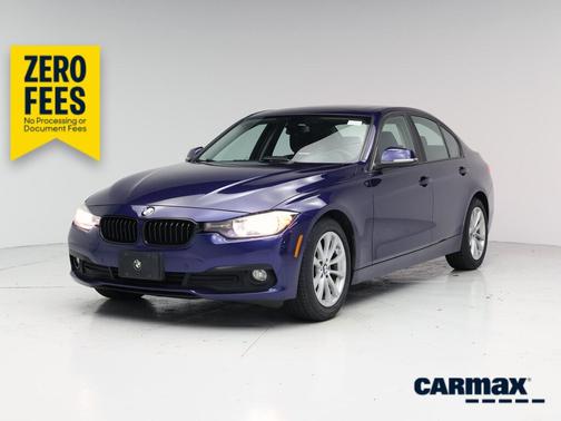Blue 2017 BMW 320 XI