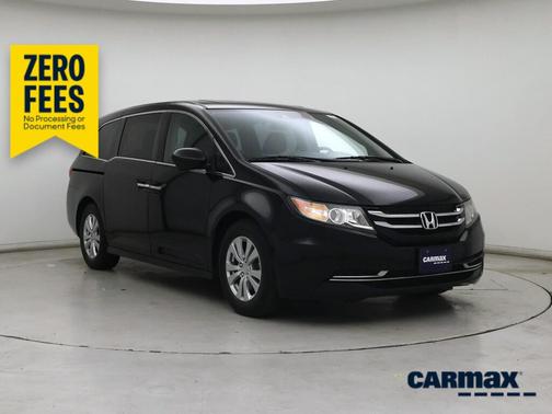 Black 2015 Honda Odyssey EX-L