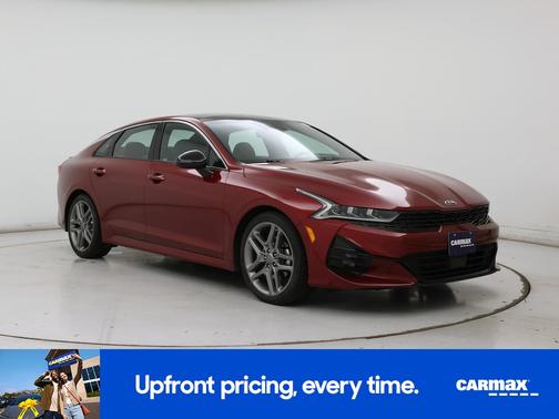 Red 2021 Kia K5 GT-Line