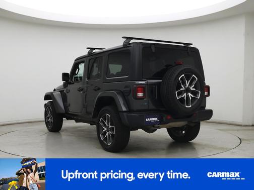 Gray 2024 Jeep Wrangler 4xe Sport S