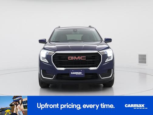 Blue 2022 GMC Terrain SLE