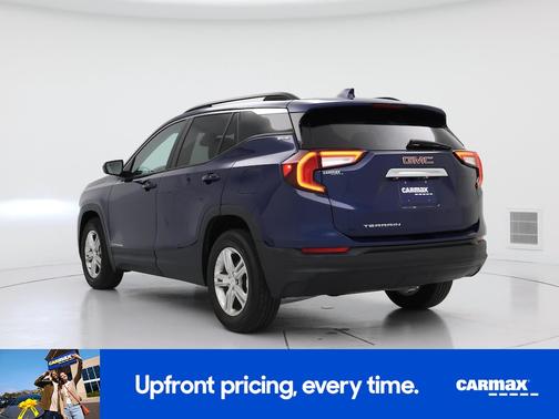 Blue 2022 GMC Terrain SLE