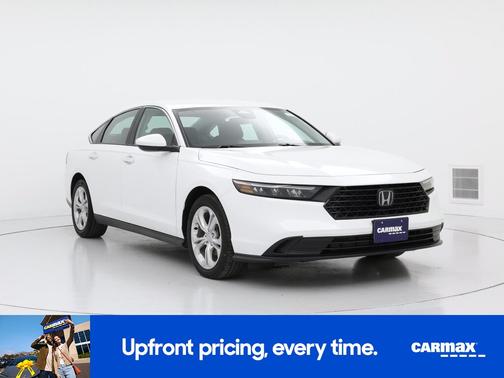 White 2023 Honda Accord LX