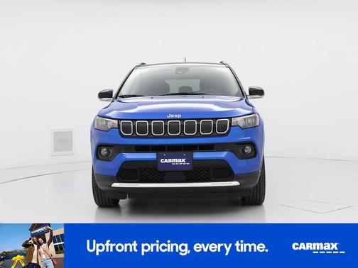Blue 2022 Jeep Compass Limited