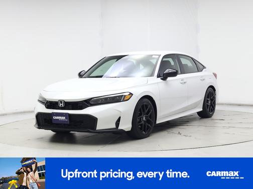 White 2025 Honda Civic Sport