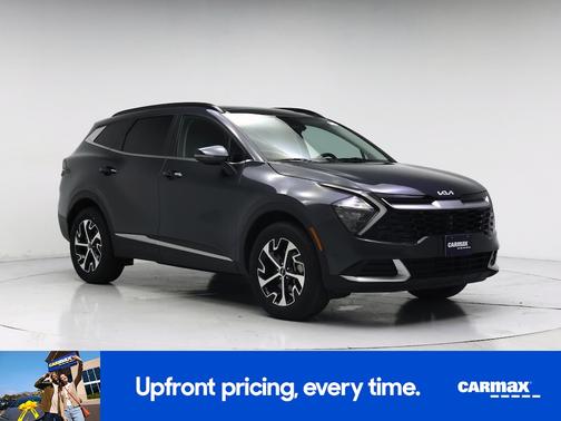 Gray 2023 Kia Sportage Hybrid EX