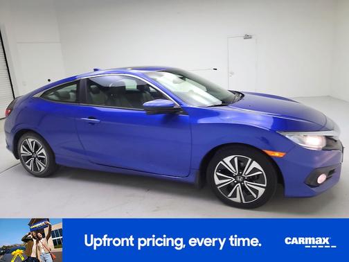Blue 2018 Honda Civic EX-L