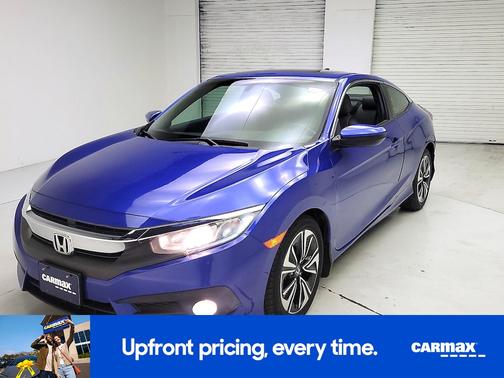 Blue 2018 Honda Civic EX-L