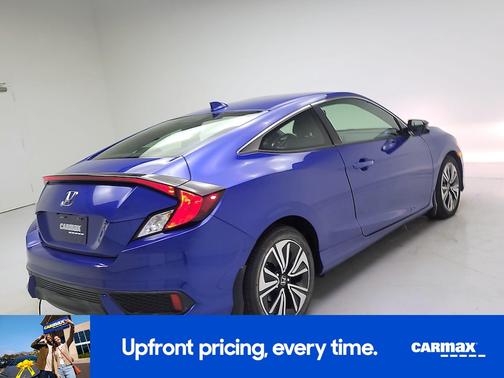 Blue 2018 Honda Civic EX-L
