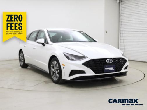 White 2023 Hyundai SONATA SEL