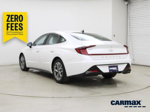 White 2023 Hyundai SONATA SEL