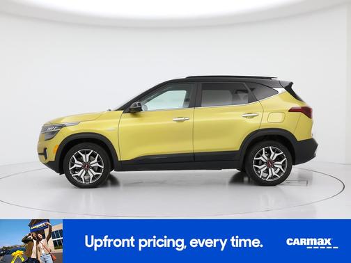 Yellow 2021 Kia Seltos SX
