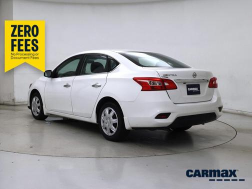 White 2019 Nissan Sentra S