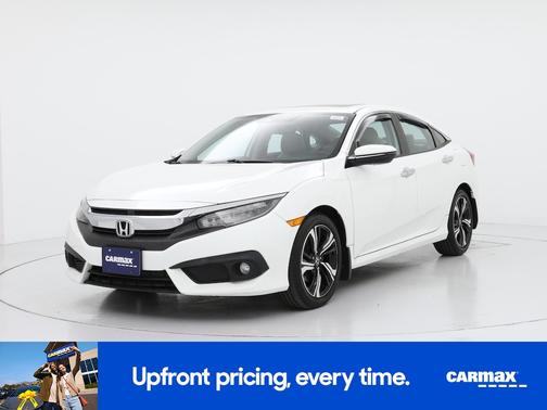 White 2016 Honda Civic Touring
