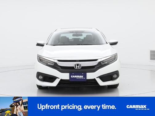 White 2016 Honda Civic Touring