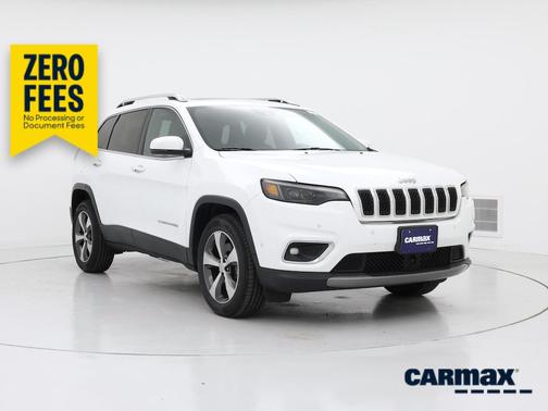 White 2019 Jeep Cherokee Limited