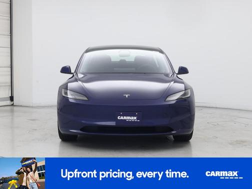 Blue 2025 Tesla Model 3 Long Range
