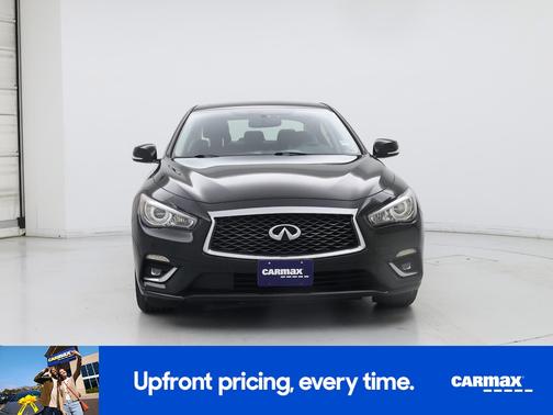 Black 2019 INFINITI Q50 Luxe