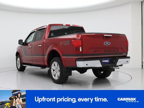Red 2020 Ford F-150 Lariat