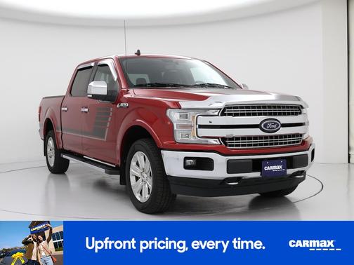 Red 2020 Ford F-150 Lariat