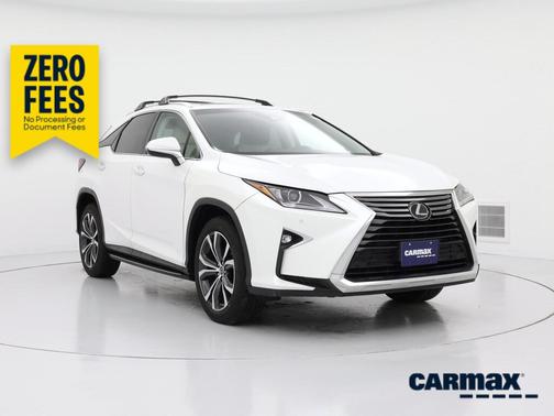 White 2018 Lexus RX 350