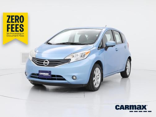 Blue 2015 Nissan Versa Note SL