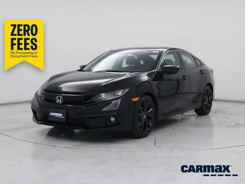 Black 2019 Honda Civic Sport