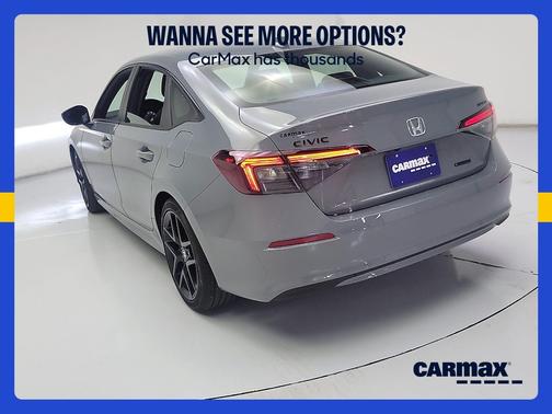 Gray 2026 Honda Civic Hybrid Sport