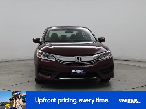 Burgundy 2017 Honda Accord LX