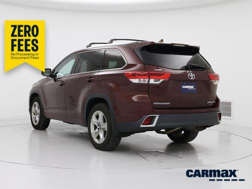 Burgundy 2018 Toyota Highlander Limited