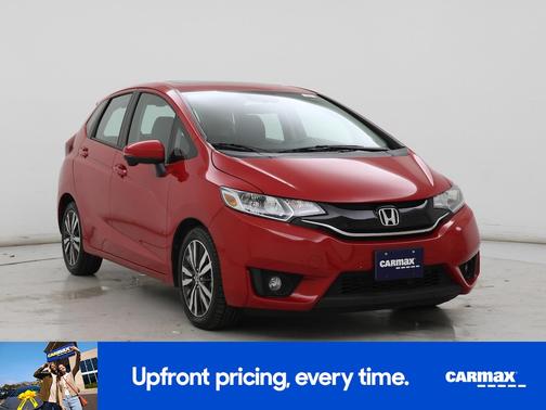 Red 2016 Honda Fit EX-L