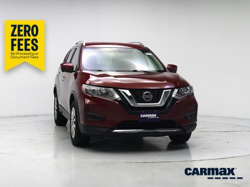 Burgundy 2018 Nissan Rogue SV