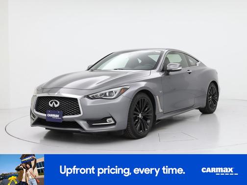 Silver 2018 INFINITI Q60 Luxe
