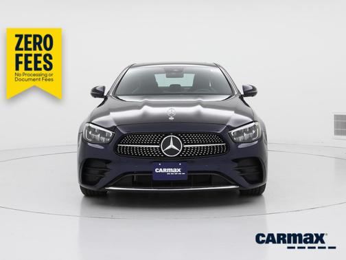 Blue 2022 Mercedes-Benz E-Class