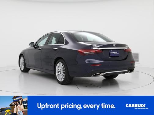 Blue 2022 Mercedes-Benz E-Class