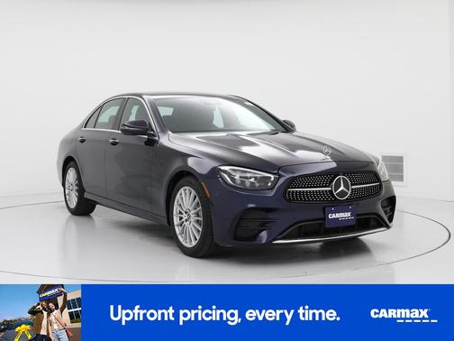 Blue 2022 Mercedes-Benz E-Class