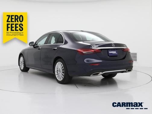 Blue 2022 Mercedes-Benz E-Class