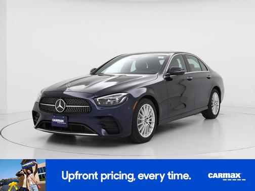 Blue 2022 Mercedes-Benz E-Class