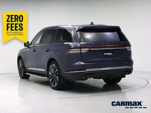 Blue 2021 Lincoln Aviator Reserve