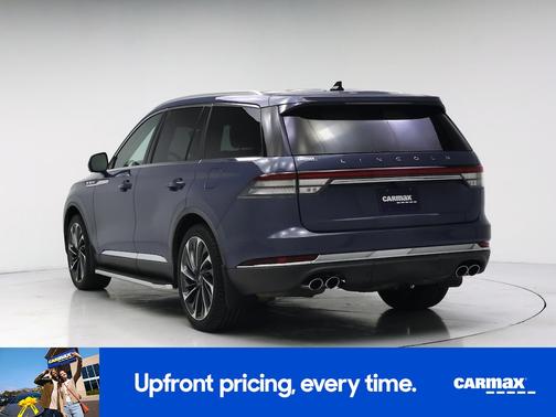 Blue 2021 Lincoln Aviator Reserve