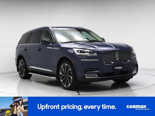 Blue 2021 Lincoln Aviator Reserve