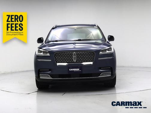 Blue 2021 Lincoln Aviator Reserve