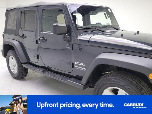 Gray 2018 Jeep Wrangler Unlimited Sport S
